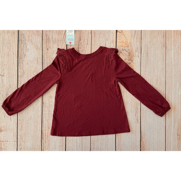 NWT - GIRLS 5T - CAT & JACK - Long Sleeve Tee - Picture 2 of 3